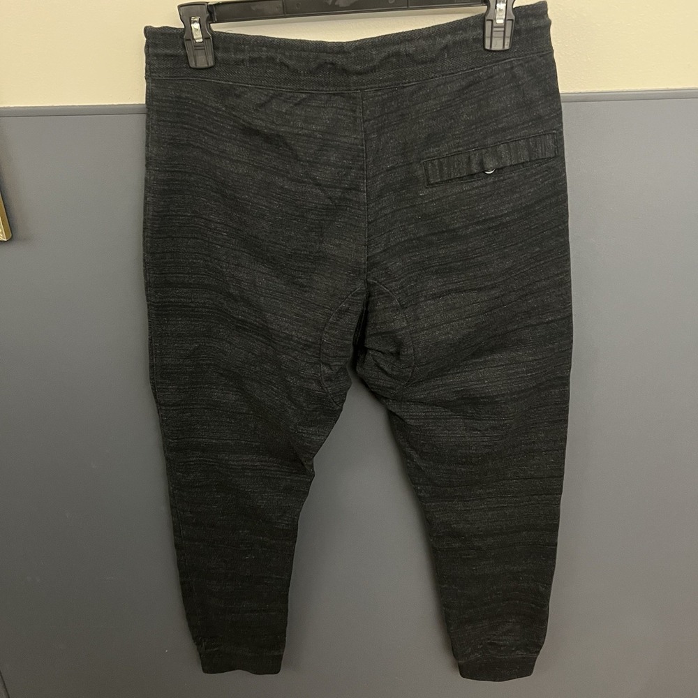 Nike Sportswear Advance Sweatpants Mens Large Charcoal Grey Knit Joggers Lounge - Picture 3 of 10